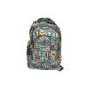 Mochila escolar reforzada de espalda 4 cierres 30x40 modelo BMX